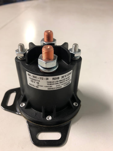 !! SVC-SOLENOID,36V,HD (CURTIS) - PREVIOUSLY 624317 (V Mounting Bracket, Mounted Horizontally)